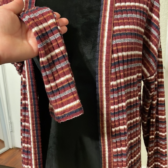 Striped fall cardigan - Picture 4 of 8